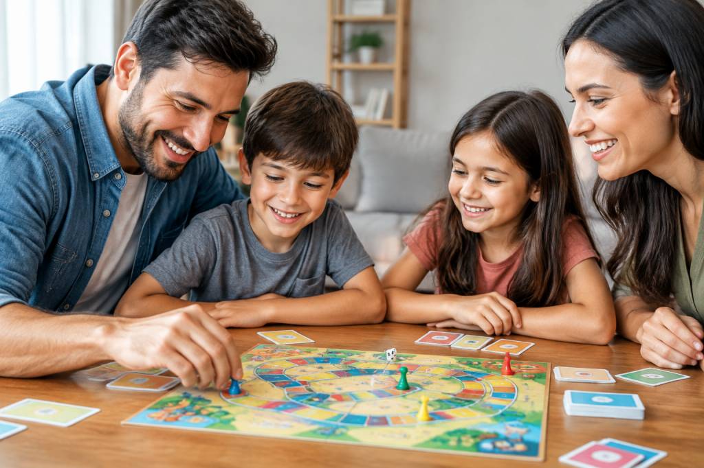 Jogo de tabuleiro para editar e imprimir: crie sua própria diversão em família
